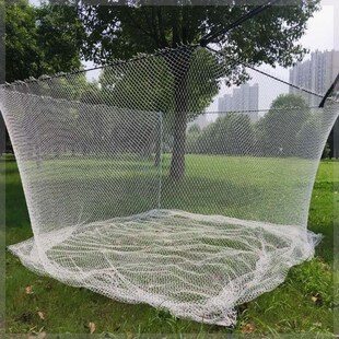 白色尼龙网网片定做尼龙网箱抬网拉网围网拖网搬网隔断网