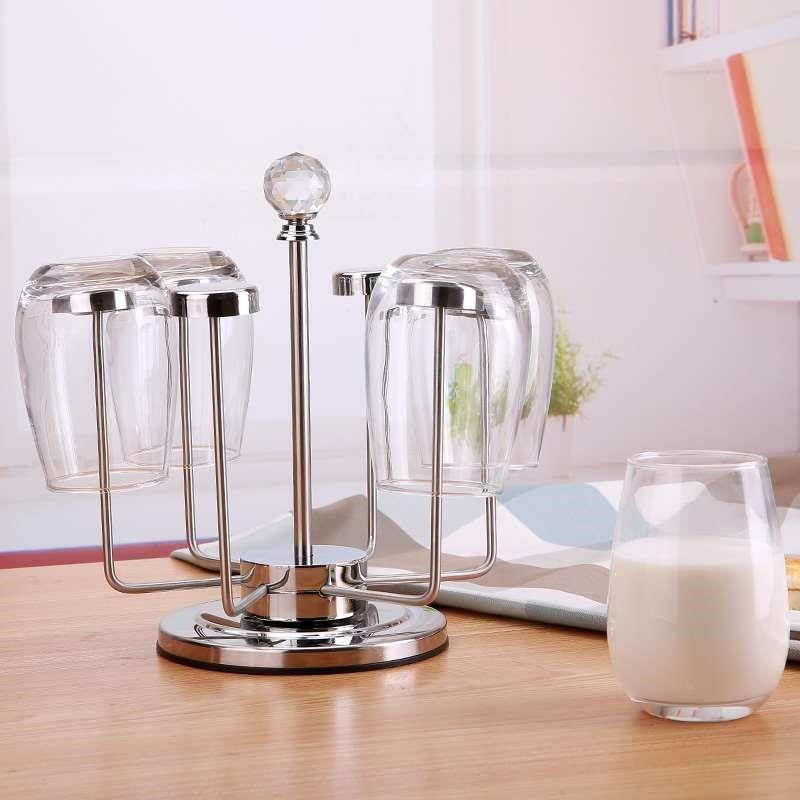 不锈钢水杯架创意酒杯架时尚茶杯架 6头旋转倒挂杯架 酒架 杯架,搬运/仓储/物流设备,其他起重搬运设备,淘宝优惠券,粉丝福利购,淘宝优惠卷