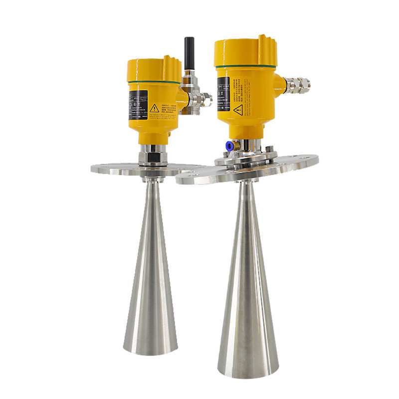 雷达物位计80GHz煤仓灰库渣仓物位料位控制器防爆液位计高精度