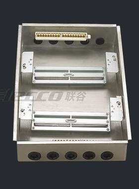 联谷直供不锈钢配电箱 PZ30照明箱24回路 DZ47空开关箱 防护箱24#