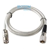 转换线 新名 1米 M公转M母跳线 中继驻波表连接线 5MS跳线50