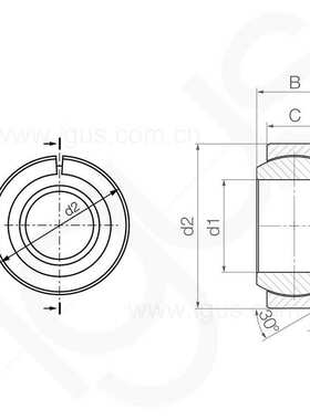 igus德国进口易格斯调心轴承EGLM LC窄形关节自润滑免维护耐腐蚀
