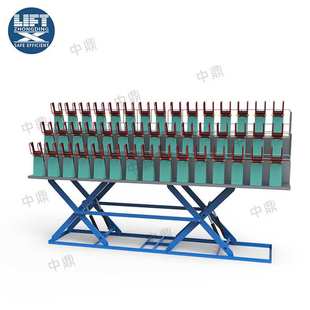 景观升降平台游乐园大型座椅舞台升降机剪叉电动液压双跨举升机