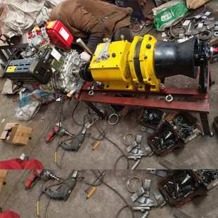 新款柴油机动绞磨 轴传动绞磨机5t 3吨绞磨机厂家 通利达