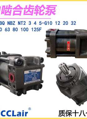 NB2-G16F NB3-G20/25/32F NT4-G40/50/63F内啮合C齿轮泵NB5-G100F