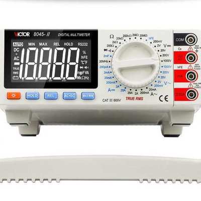 胜利VC8045-II 4位半台式数字万用表 高精度带交流真有效值