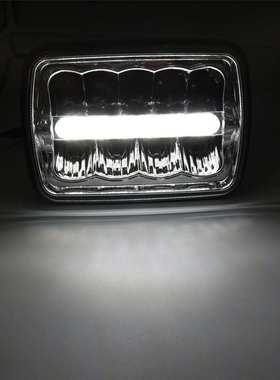 5*7汽车led方灯 7寸方形改装远近光大灯 45w工作灯货车大灯倒车灯