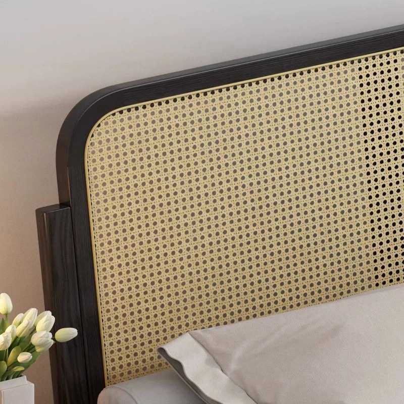 北欧白蜡木藤编全实木床现代简约复古风格1.8米双人床1.5主卧婚床,玩具/童车/益智/积木/模型,其它,淘宝优惠券,粉丝福利购,淘宝优惠卷