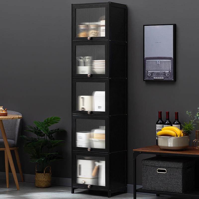 夹缝厨房置物架整理架调料架子收纳架厨房用品餐边柜家用橱柜多层