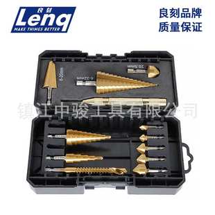 Drills 跨境12pcs钻攻倒锯齿阶梯钻套装 Cone Set Countersink