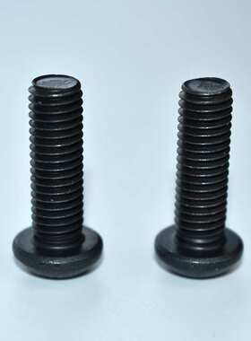 发黑10.9级半圆头盘头内六角螺钉ISO7380蘑菇头平圆杯螺丝GB70.2