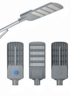 厂家直销50W100W150W200W250W户外防水LED路灯头 乡村道路照明灯