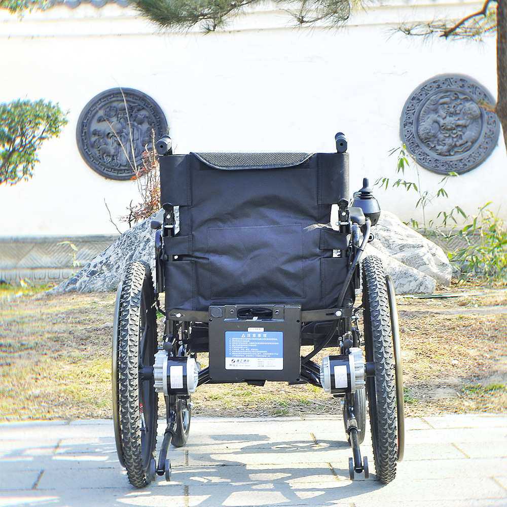 电动轮椅智能全自动老人专用电动轮椅车残疾人双人老人代步车24寸