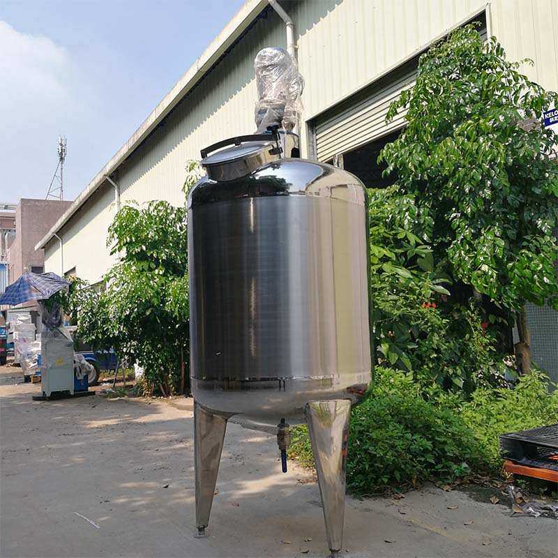 不锈钢电加热搅拌罐 ,粉料液体混合罐 化工水溶肥搅拌釜