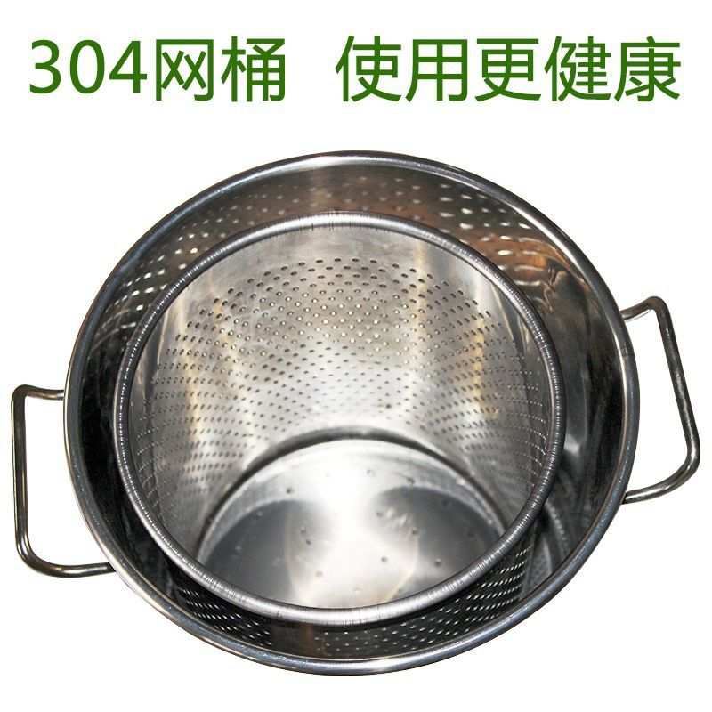 葡萄压榨机不锈钢水果破碎家用压滤机酿酒机设备榨汁机组装可拆卸