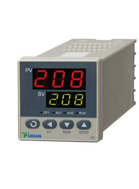 厦门宇电智能温控仪Yudian AI-208/207/218/2181智能温控器数显表