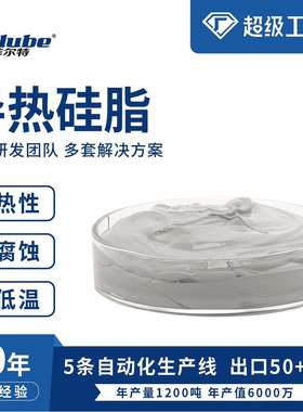 灰色导热膏CPU导热硅脂大功率led导热膏散热膏