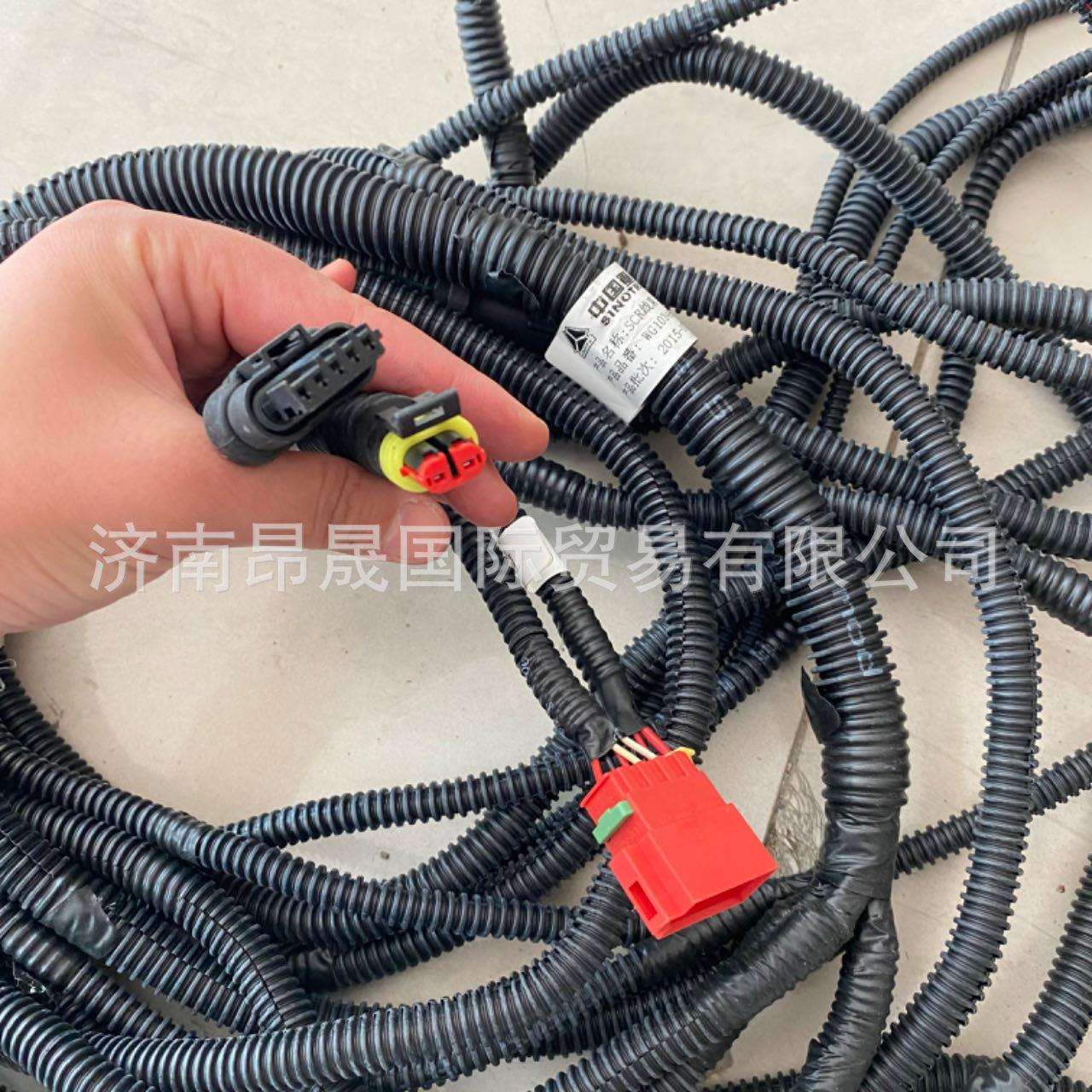 跨境重汽汕德卡配件HOWO气助式SCR线束（非电加热）WG1034131101