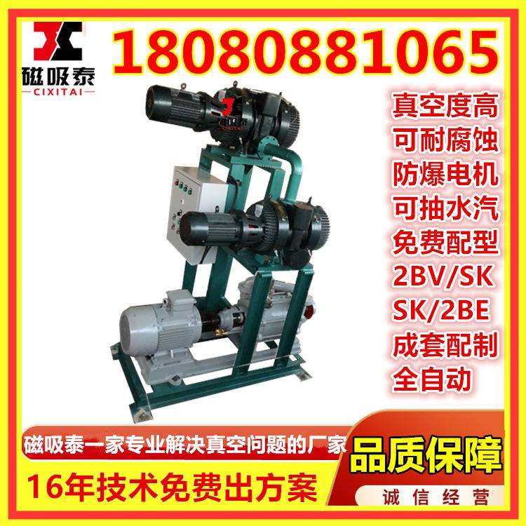 2BE罗茨水环真空机组泵发电系统新型电厂真空机组5-12MW