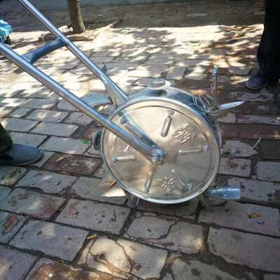 手推式播种机玉米花生黄豆精播机多功能点播机家用小型滚轮播种器