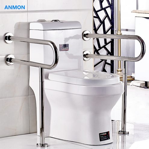 Anmon安全扶手无障碍不锈钢扶手杆卫生间防滑老年残疾人扶手栏杆