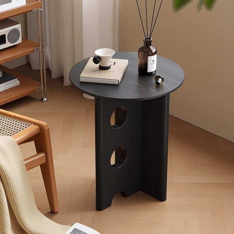 中古风实木边几沙发小茶几床头角几复古客厅圆形小户型家用边桌柜,3C数码配件,USB灯,淘宝优惠券,粉丝福利购,淘宝优惠卷