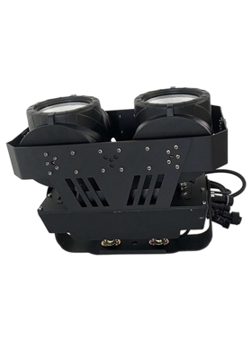 2眼100W led cob防水观众灯暖白光双色户外面光灯演出车展补光灯