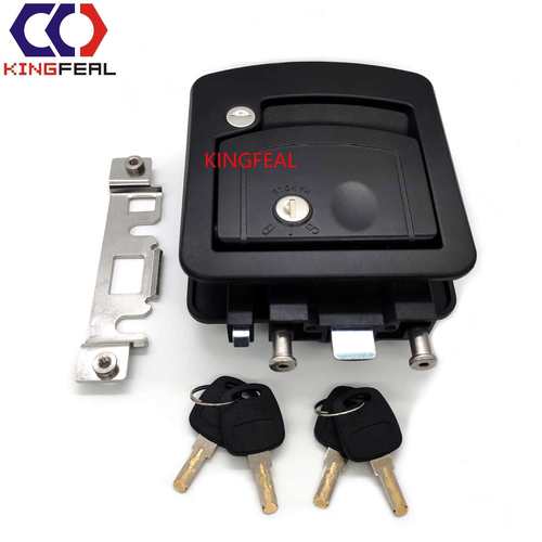 大型双锁芯C极房车锁内外双开门房车锁改装车旅居车工程车门锁