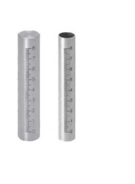 GSSTA圆柱刻度尺圆棒 GSSTN-D10/12/15/20/25-L100 150 200 250 3