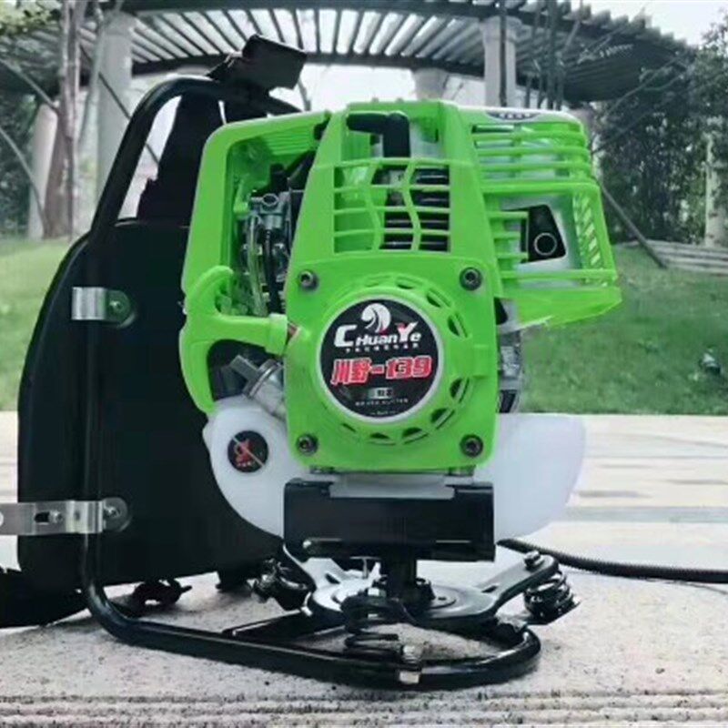 川野139侧挂式背l负式 割草机 草坪机割灌机打草机割稻机四冲程