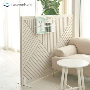 takemehom 进口新式现代移动房间隔断分割餐厅办公室屏风床头矮墙