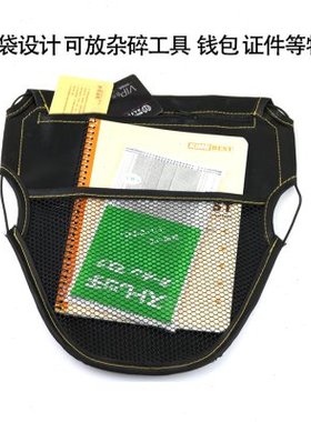 适用标致QP150 SF4踏板车坐垫袋姜戈QP150T-2C改装坐垫储物包口袋