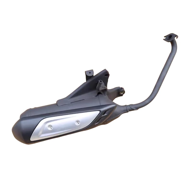 适用天鹰HJ125T-1m6D宇钻HJ125T-10/10A/10E 排气管 消声器 排气