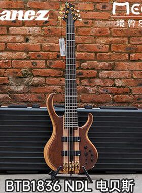 Ibanez 依班娜 BTB1836 NDL 电贝斯 贝司