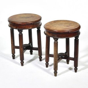 旧凳子圆凳上海本地乡下摄影道具古旧家具老物件老式日常用品旧居