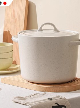 日式白色b砂锅家用沙锅燃气明火糖水铺专用陶瓷锅大号煲汤炖锅
