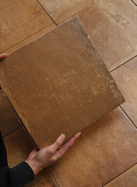 中古风覆古e斑驳做旧橘红色彷古砖民宿咖啡厅别墅庭院餐厅工装地