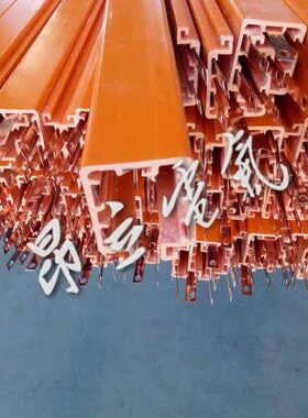 管式安全滑触线 耐高温行车滑触线 行车无接缝滑触线HXTS-35/140A