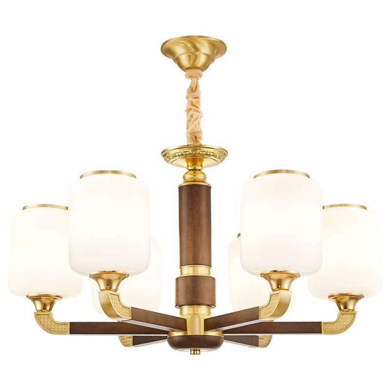 新中式吊灯锌合金大气客厅灯个性创意中国风N别墅复式楼酒店大堂