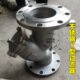 16p管道蒸汽排污阀门DN50 100 Y型过滤器GL41w 304不锈钢法兰式
