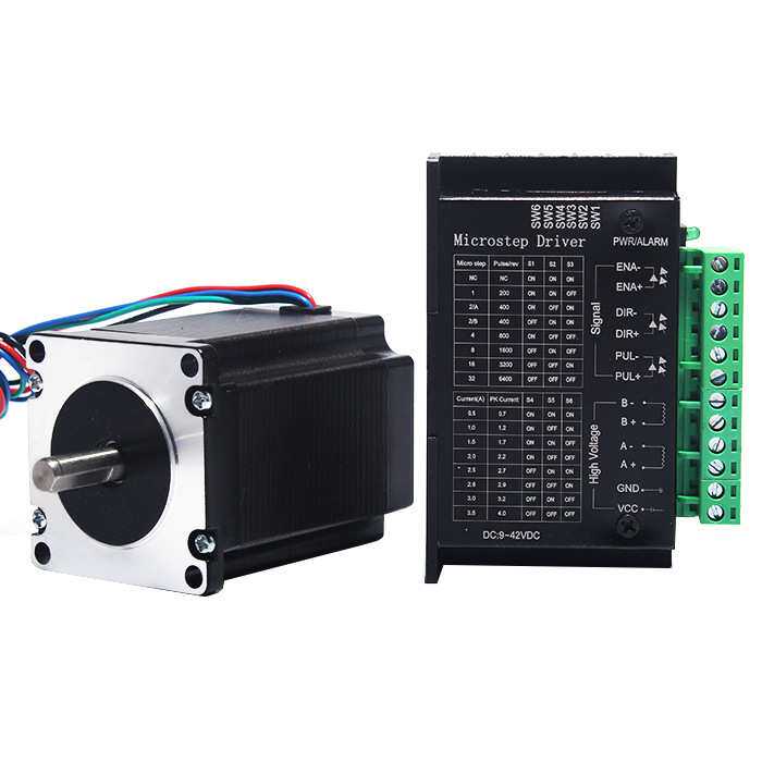 57步进电机套装57BYG250C 扭矩1.8N.M 长76MM