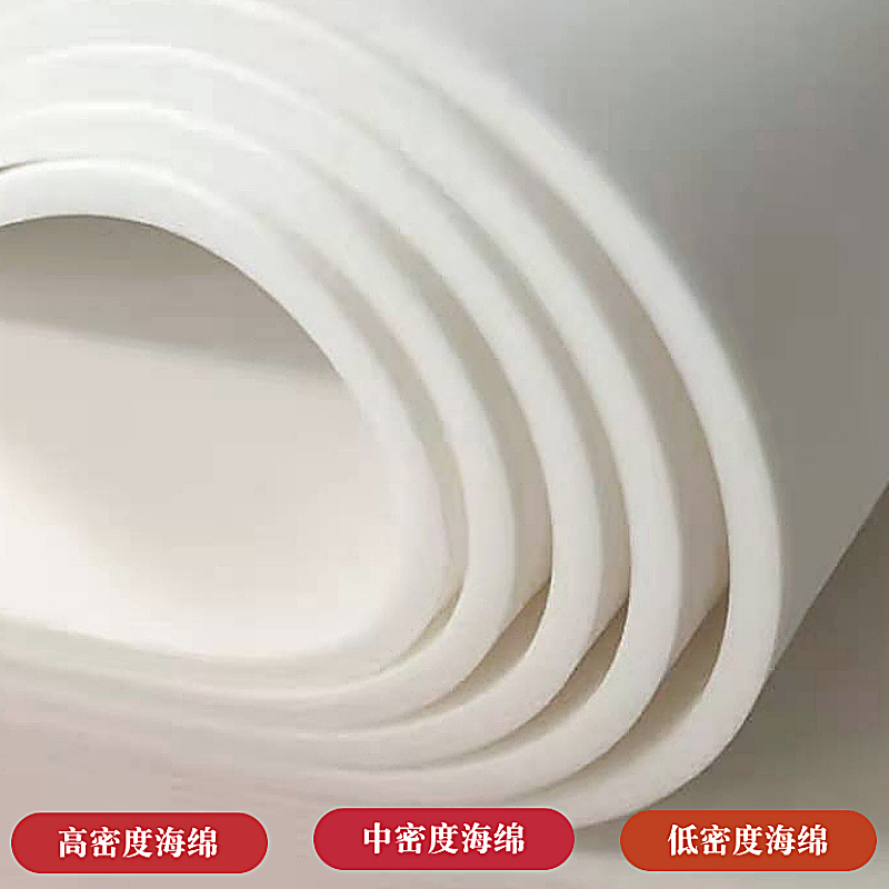 高中低密度宿舍床垫床头软包薄海绵吸水防震O背景墙包装大块海绵