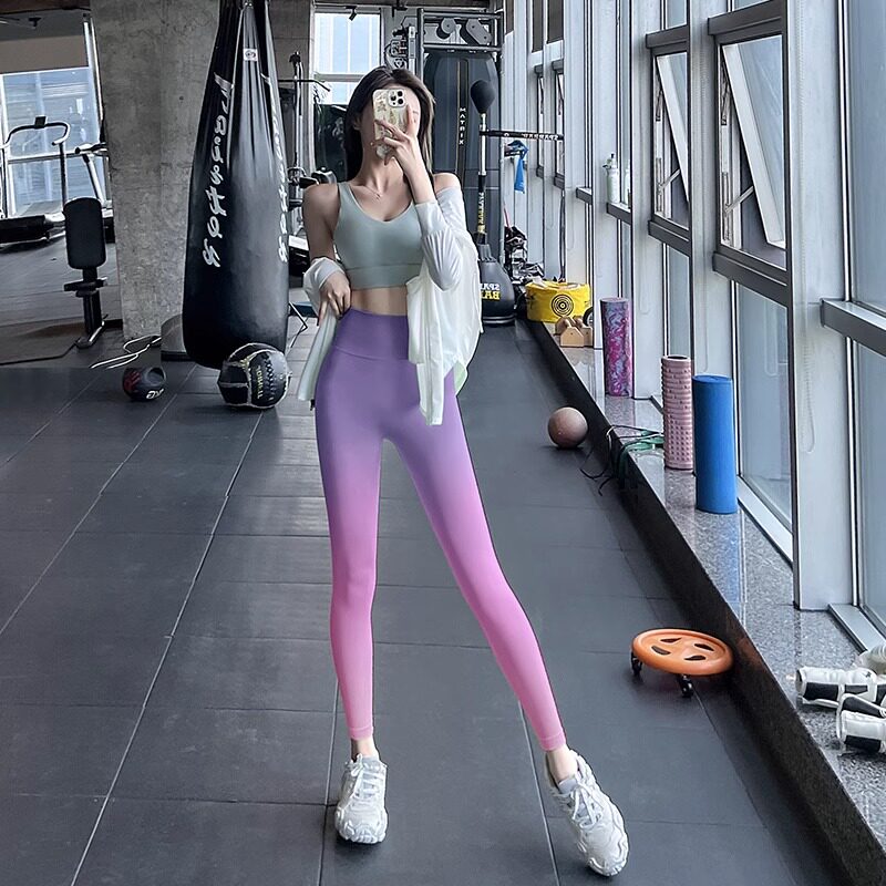 春秋季新款紧身健身裤女