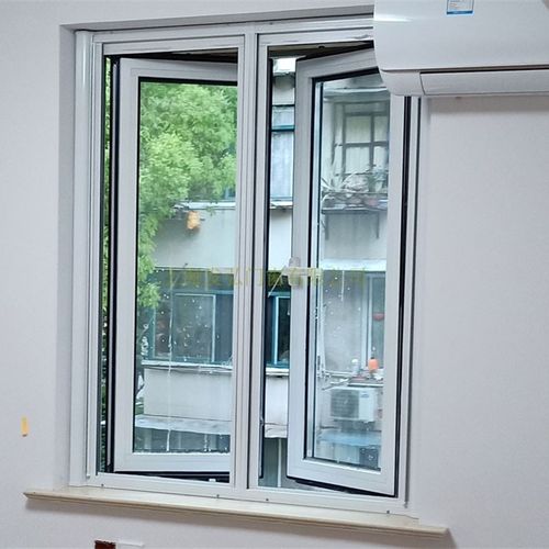 隐形纱窗卷筒纱窗伸缩式易拆洗抗强风防风减速缓冲纱窗高档纱窗