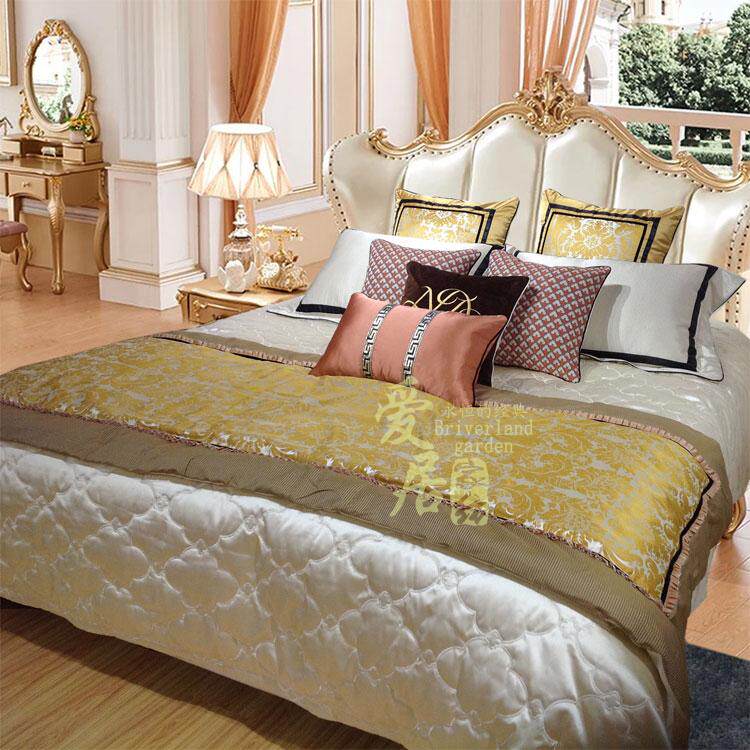 高档欧式床上用品法式样板间展厅软装套件豪华样板房床品多件套装