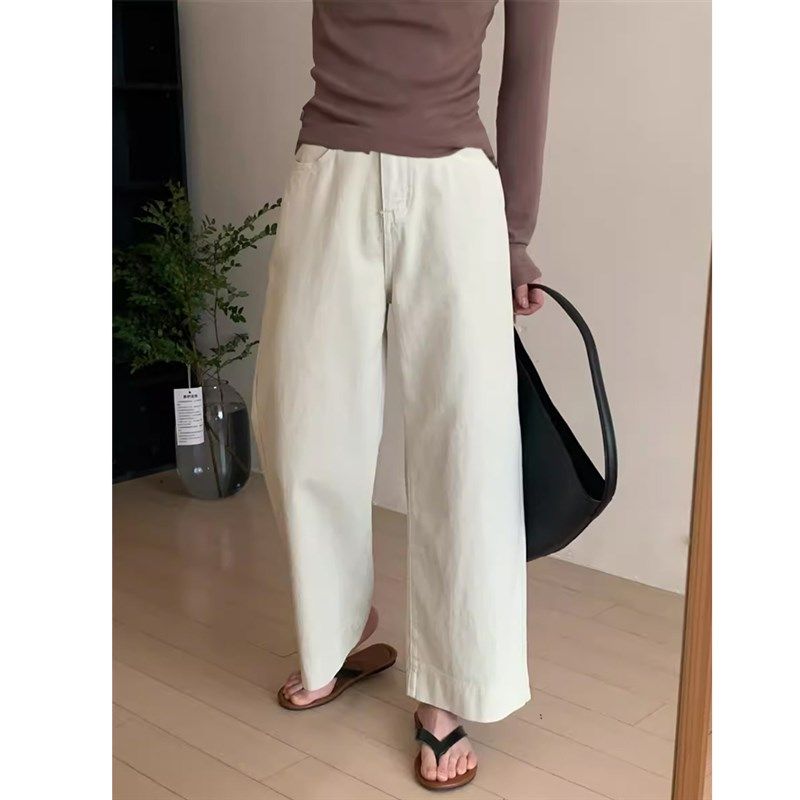 孕妇裤子春秋九分直筒牛仔裤百搭高腰阔腿裤秋冬加绒小个子阔腿裤,孕妇装/孕产妇用品/营养,孕妇休闲裤,淘宝优惠券,粉丝福利购,淘宝优惠卷