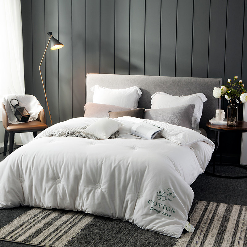 新疆长绒棉花芯白色棉花被秋冬被全棉单人1.5双人2.0被子床上用品,床上用品,棉花被,淘宝优惠券,粉丝福利购,淘宝优惠卷