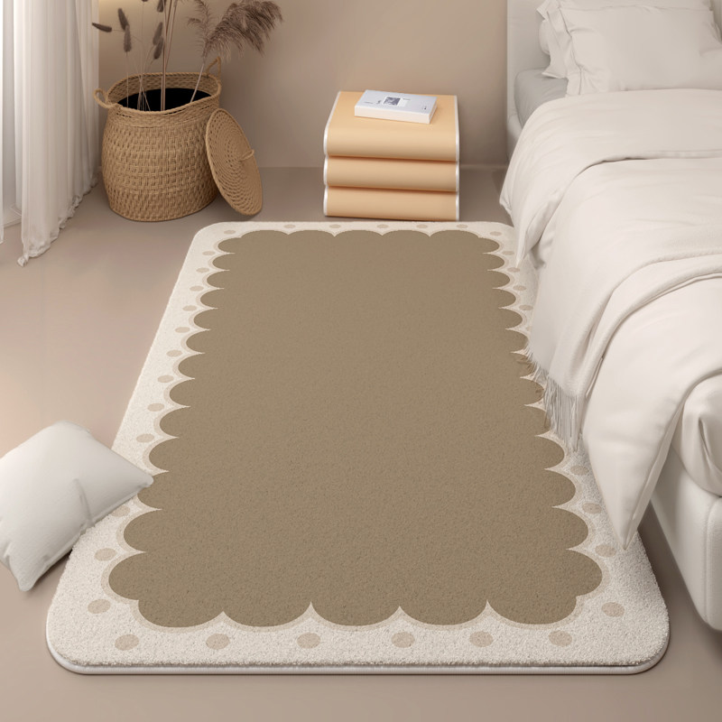 卧室地毯床边毯高级色主卧加厚长条毯轻奢耐脏房T间床下可擦洗地,居家布艺,床边毯,淘宝优惠券,粉丝福利购,淘宝优惠卷