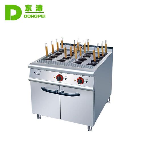 ZH-TM-12立式商用电煮面炉连柜座12头煮面机意面炉意粉炉