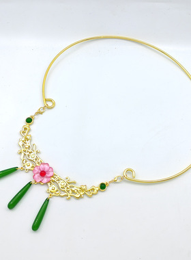 药屋的呢喃项首饰 可爱猫猫项链 耳环 耳夹 项圈项链